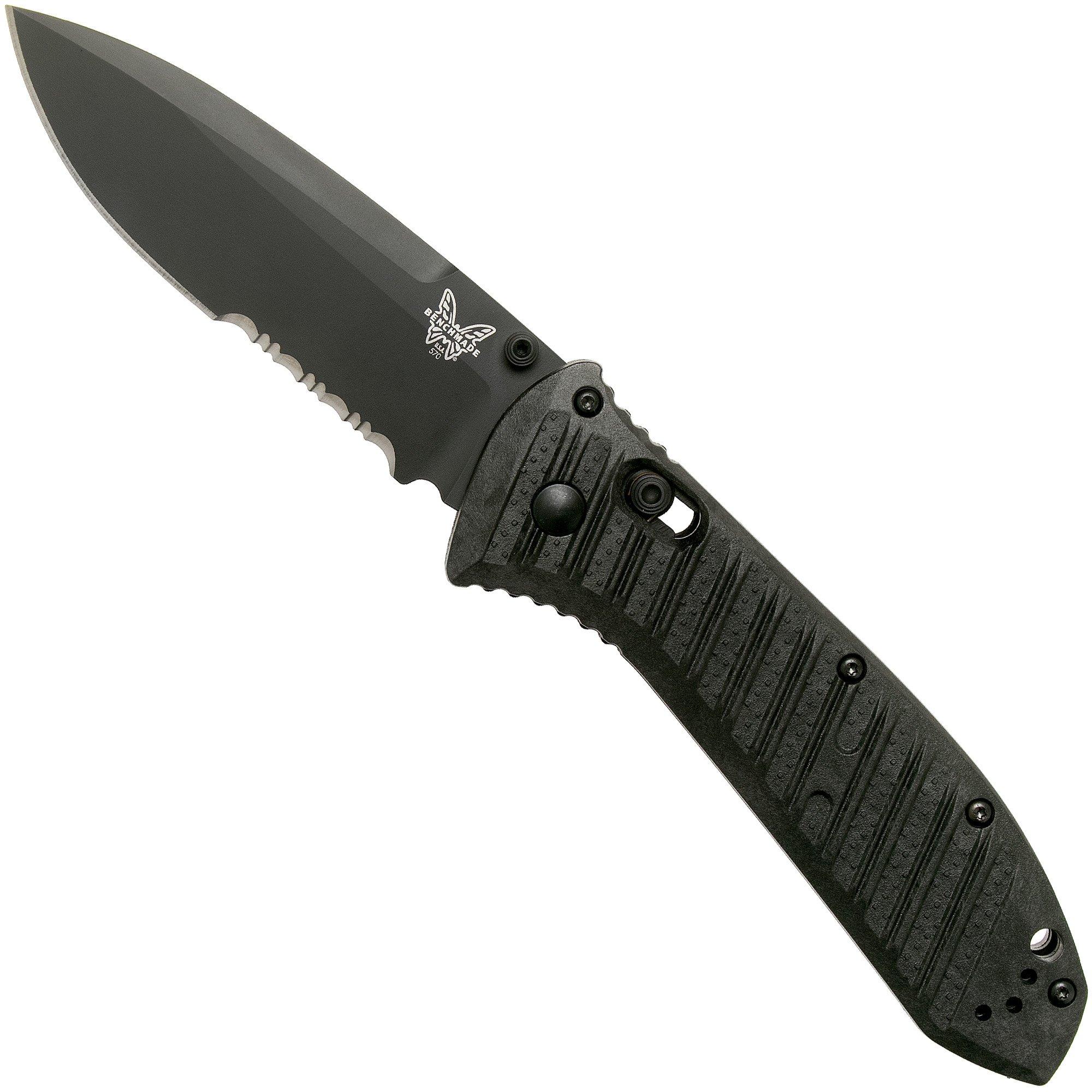 Benchmade Presidio II Black 570SBK-1 CF-Elite zakmes