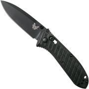 Benchmade Mini Presidio II Ultra 575BK-1 Black couteau de poche, plain edge