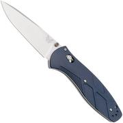 Benchmade Barrage 581-03 Stonewashed CPM S30V, Blue Canyon Richlite, navaja