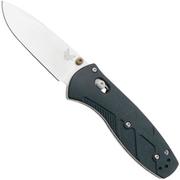 Benchmade Mini Barrage 585-03, Axis-Assist, S30V, Blue Canyon Richlite, coltello da tasca