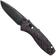 Image pour Benchmade Mini Barrage 585BK-251 Black DLC Battlewash CPM S90V, Purple Haze FatCarbon, Gold Class 2025 Limited Edition, couteau de poche