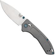 Benchmade Mini Narrows 743 CPM-20CV, Gray Titanium, couteau de poche