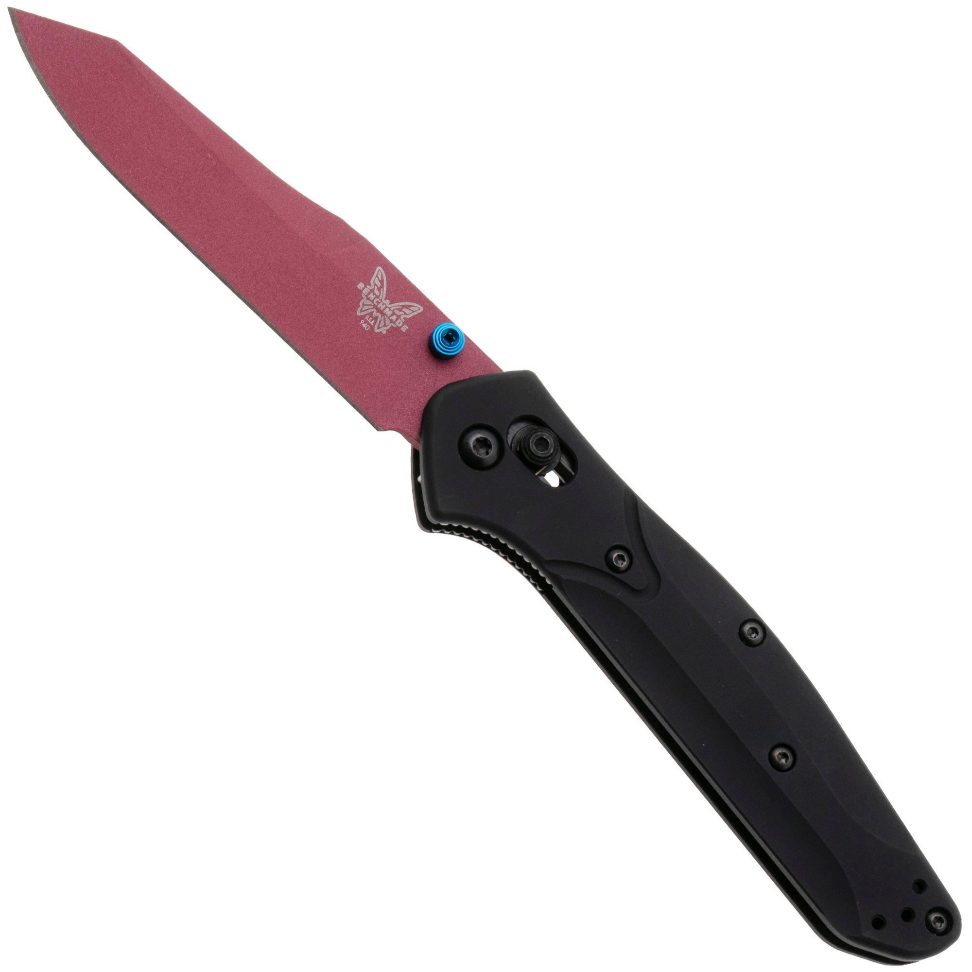 Benchmade Osborne 940CN-2504, Cranberry Frost Cerakote CPM-S30V, Black 6061-T6 Aluminum, 2025 Limited Edition zakmes