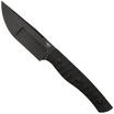 Nóż z głownią stałą Bestech Heidi Blacksmith #2 Hollow Compound Grind, Black Stonewashed, Carbon Fiber BFK04B