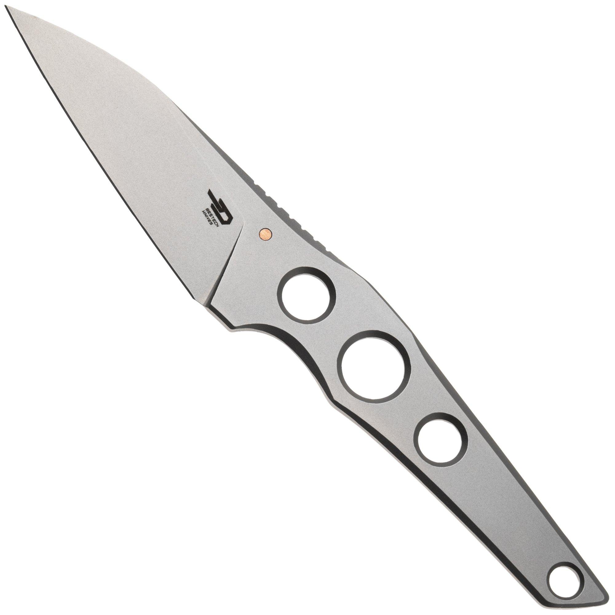 Bestech VK-Core BFK05D Bead Blasted 14C28N, Fahrtenmesser, Vulpex Knives Design