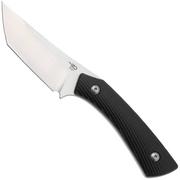 Bestech STEP BFK06A Satin D2, Black G10, Fahrtenmesser