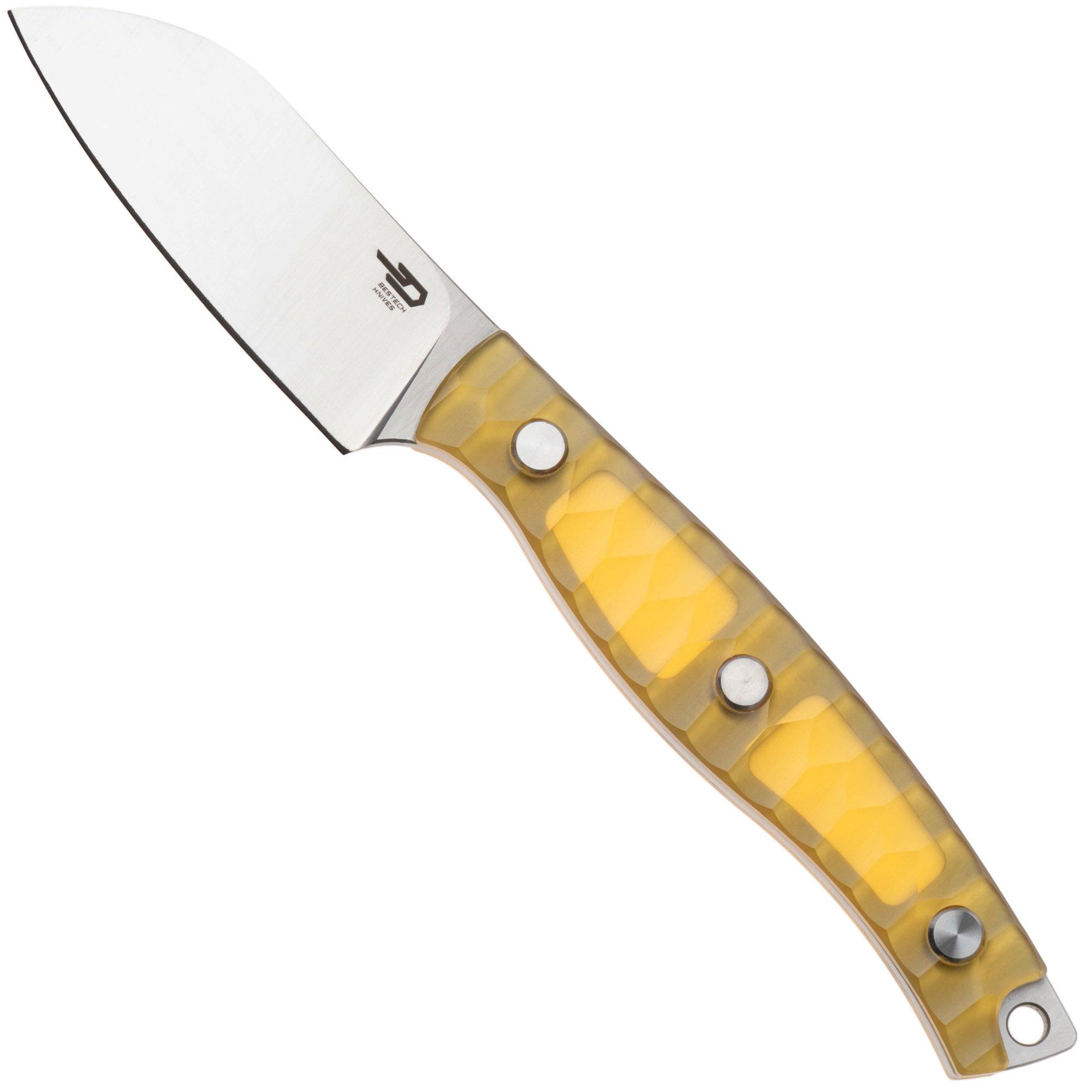 Bestech Heidi Blacksmith #3, BFK07-C-2, Satin 14C28N, Ultem, Knivesandtools Exclusive fixed knife