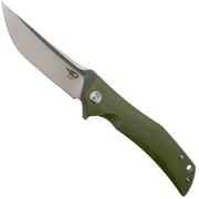 Bestech Scimitar Green G10 BG05B-2 pocket knife