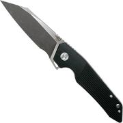 Bestech Barracuda BG15A-2 Black Stonewash satin, Black G10, pocket knife