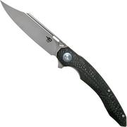  Bestech Fanga Black G10 & Carbon fibre BG18C, couteau de poche