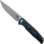 Bestech Ascot Blue G10 & Carbon fibre BG19C pocket knife