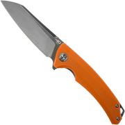 Bestech Texel BG21D-2 Orange - Grey pocket knife, APurvis design