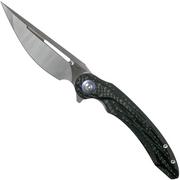 Bestech Irida BG25D Carbonfiber & G10 couteau de poche, Kombou design