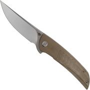 Bestech Swift BG30C-1 Satin, Beige Micarta coltello da tasca