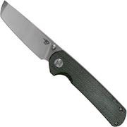 Bestech Sledgehammer BG31B-1 Green Micarta, Two Tone pocket knife