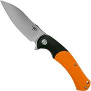 Bestech Penguin BG32C Schwarz-Orangefarbenes G10 Taschenmesser