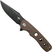 Bestech Arctic BG33D-2 Black, Brown couteau de poche