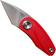 Image for Bestech Tulip Red G10 BG38B pocket knife, Ostap Hel design