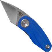 Bestech Tulip Blue G10 BG38D couteau de poche, Ostap Hel design