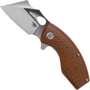 Bestech Lizard BG39B Orange Green G10, Two Tone Taschenmesser