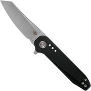 Bestech Syntax BG40A Black G10, Two Tone Satin pocket knife, Todd Knife & Tool design