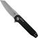 Image pour Bestech Syntax BG40A Black G10, Two Tone Satin couteau de poche, Todd Knife & Tool design