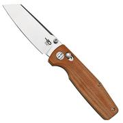 Nóż składany Bestech Slasher BG43D Brown Micarta