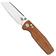 Image for Bestech Slasher BG43D Brown Micarta, pocket knife