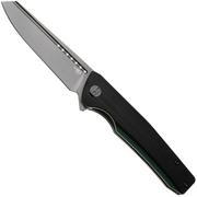 Afbeelding voor Bestech Slyther BG51D Grey PVD 14C28N, Black Green G10, zakmes