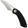 Image for Bestech Bihai Stonewashed Satin, Black G10 BG53A-1 pocket knife, Ostap Hel design