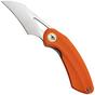 Imagen para Bestech Bihai Stonewashed Satin, Orange G10 BG53B-1 navaja, diseño Ostap Hel