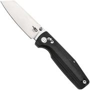 Afbeelding voor Bestech Slasher BG56A-1 Stonewash D2, Black Micarta, zakmes