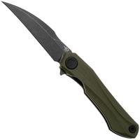 Afbeelding voor Bestech Ivy BG59C Blackwash 14C28N, OD Green G10, zakmes, Ostap Hel design