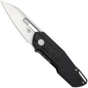 Bestech Toddler BG64A Satin 14C28N, Black G10, Taschenmesser