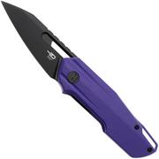 Bestech Toddler BG64D PVD 14C28N, Purple G10, Taschenmesser