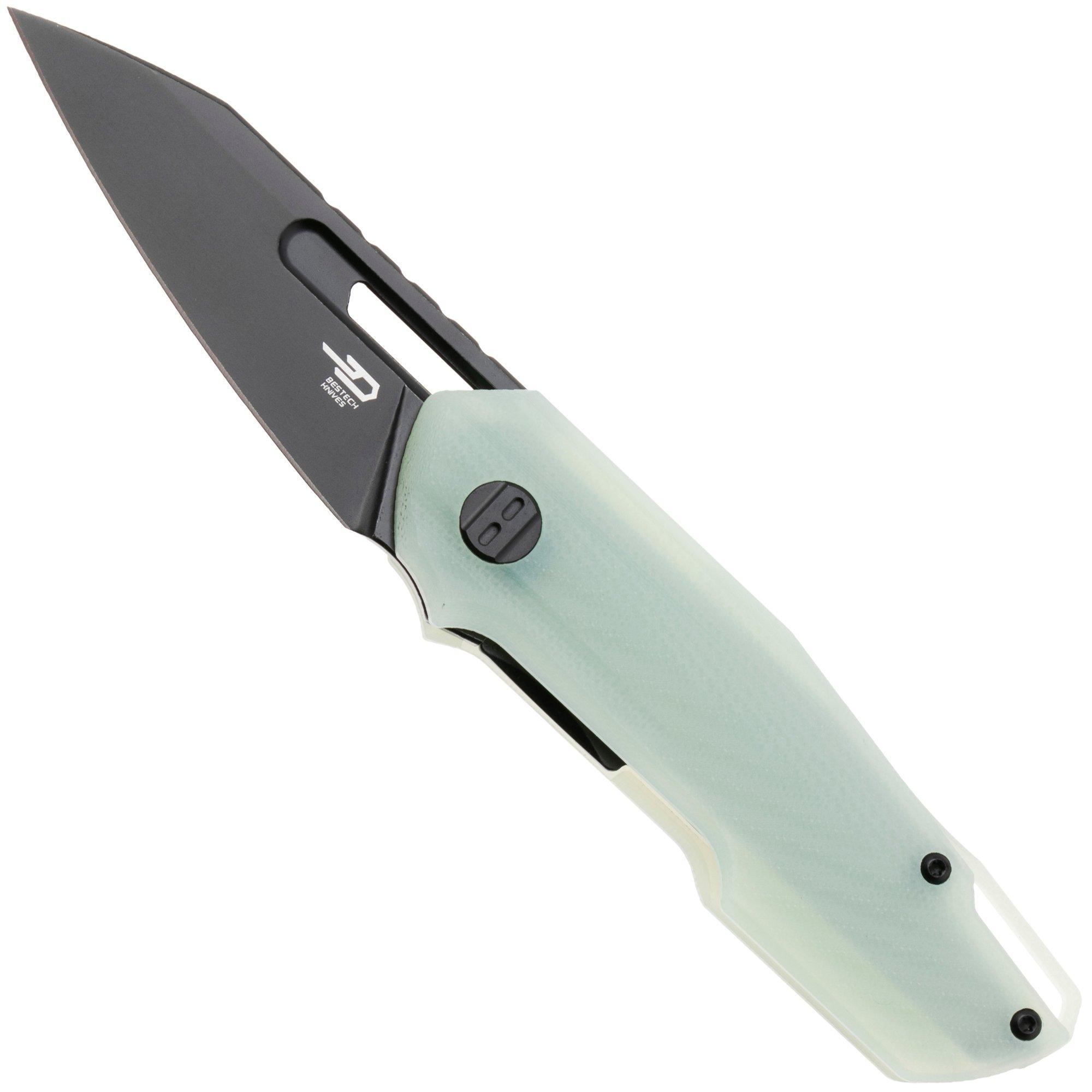 Bestech Toddler BG64F PVD 14C28N, Natural G10, zakmes