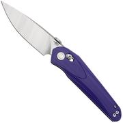Afbeelding voor Bestech Mothus BG67C Satin 14C28N, Purple G10, zakmes, Kombou design