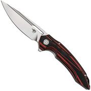 Bestech Ornetta BL02B Stonewashed & Satin, G10 & Carbonfiber, couteau de poche