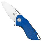 Nóż składany Bestech Riverstone BL03B Blue G10