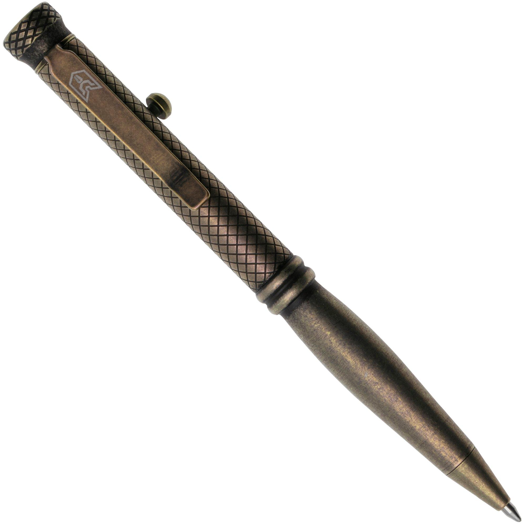 Długopis taktyczny Bestechman Scribe BM16E Bronze Black Stonewash Titanium