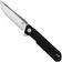 Image for Bestechman Dundee BMK01A Black G10, Satin D2, pocket knife Ostap Hel design