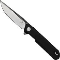 Image pour Bestechman Dundee BMK01D, Black G10, Satin D2 With Dark Coating, couteau de poche, Ostap Hel design