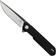 Image for Bestechman Dundee BMK01D, Black G10, Satin D2 With Dark Coating, pocket knife, Ostap Hel design