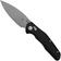 Afbeelding voor Bestechman Ronan BMK02D Black G10, Stonewashed, zakmes
