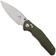 Afbeelding voor Bestechman Ronan BMK02E Stonewash 14C28N, OD Green G10, zakmes