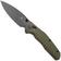 Afbeelding voor Bestechman Ronan BMK02G Blackwash 14C28N, OD Green G10, zakmes