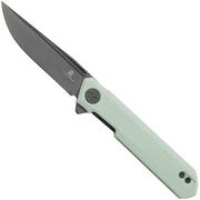 Bestechman Mini Dundee BMK03G Grey PVD Ice Cream Blue G10, Taschenmesser, Ostap Hel Design