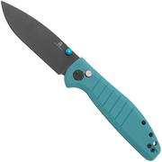 Nóż składany Bestechman Goodboy BMK04C Grey PVD Blue G10