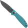 Image pour Bestechman Goodboy BMK04C Grey PVD Blue G10, couteau de poche 