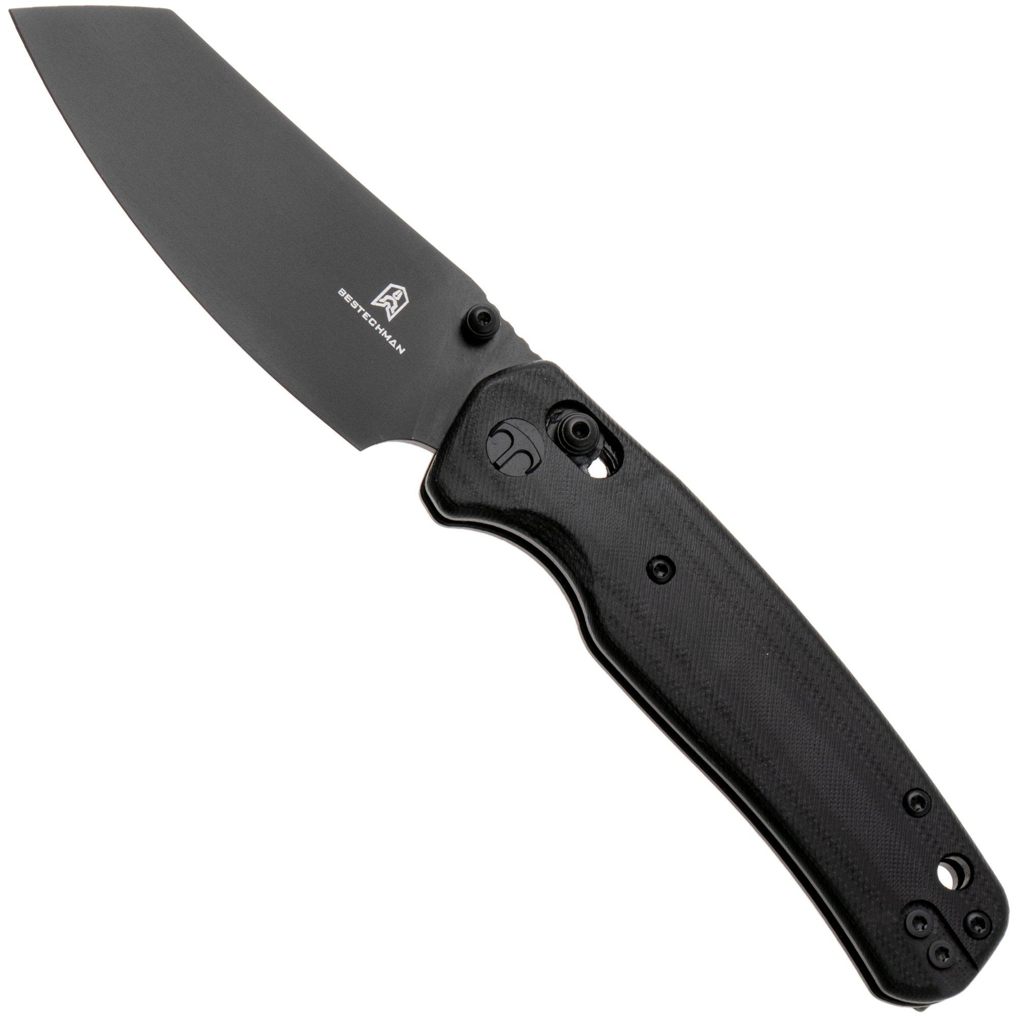 Bestechman Cicada's Wing BMK06-C-6 PVD 10Cr15MoV, Black G10, Taschenmesser